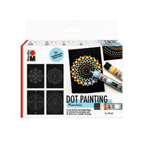 Marabu Dot Pen Design Set Mandala