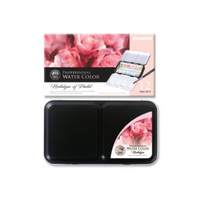 Mungyo Professional Watercolour Pan Tin 12 Pastels