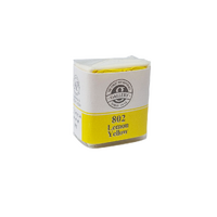 Mungyo Watercolour Half Pan 802 Lemon Yellow
