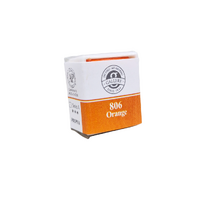 Mungyo Watercolour Half Pan 806 Orange