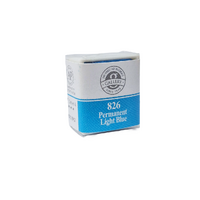 Mungyo Watercolour Half Pan 826 Permanent Light Blue