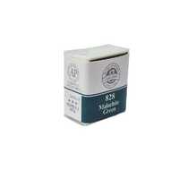 Mungyo Watercolour Half Pan 828 Malacite Green