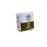 Mungyo Watercolour Half Pan 842 Olive Brown