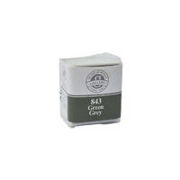 Mungyo Watercolour Half Pan 843 Green Grey