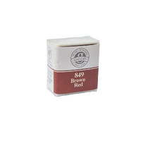 Mungyo Watercolour Half Pan 849 Brown Red