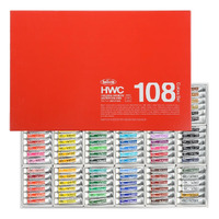 Holbein Artists Watercolour Set 108 x 5ml 