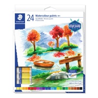Staedtler Watercolour Paint Set 24 Assorted Colours