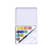 Daler Rowney Aquafine Watercolour Mini Travel Set 10