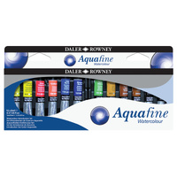 Aquafine Introduction Watercolour Set 12 x 8ml Tubes