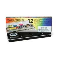 Daniel Smith Watercolour Half Pan Tin Set 12