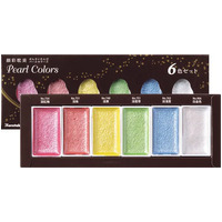 Gansai Tambi Watercolour Set 6 Pearl Colours