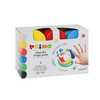 Primo Finger Paint Pack 6 50g