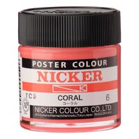 Nicker Poster Colour 40ml Coral