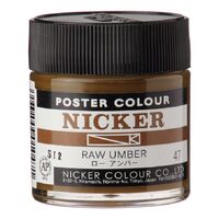 Nicker Poster Colour 40ml Raw Umber