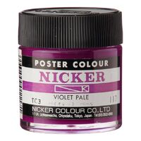 Nicker Poster Colour 40ml Violet Pale