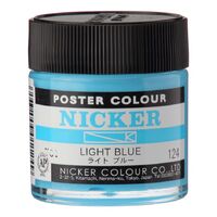 Nicker Poster Colour 40ml Light Blue