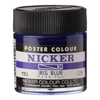 Nicker Poster Colour 40ml Iris Blue