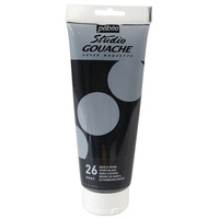 Pebeo Studio Gouache 220ml Ivory Black CLEARANCE