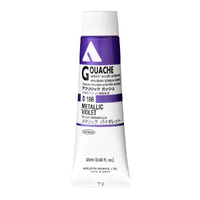 Holbein Acrylic Gouache 20ml Metallic Violet