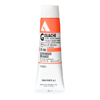 Holbein Acrylic Gouache 20ml Luminous Orange