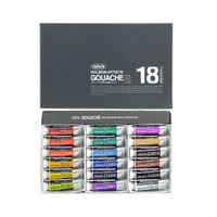 Holbein Artist Gouache G713 Set 18 15ml 