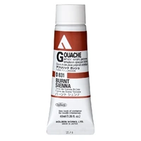 Holbein Acrylic Gouache 40ml D831 Burnt Sienna