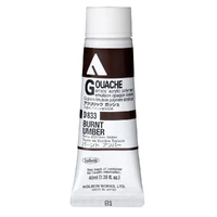 Holbein Acrylic Gouache 40ml D833 Burnt Umber