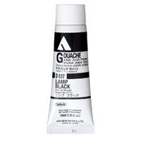 Holbein Acrylic Gouache 40ml D837 Lamp Black