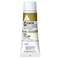 Holbein Acrylic Gouache 40ml D856 Ash Yellow