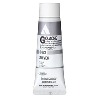 Holbein Acrylic Gouache 40ml D872 Silver