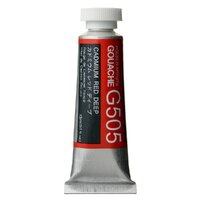 Holbein Artists Gouache 15ml G505 Cadmium Red Deep