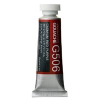 Holbein Artists Gouache 15ml G506 Cadmium Red Purple