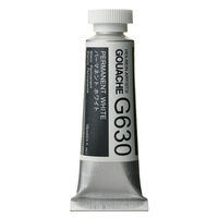 Holbein Artists Gouache 15ml G630 Permanent White