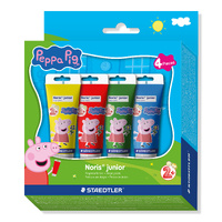 Staedtler Noris Peppa Pig Junior Finger Paint Set 4