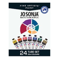 Jo Sonja Matte Flow Acrylic Set  24x20ml