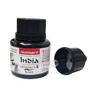 Isomars India Drawing Ink 35ml Black