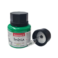 Isomars India Drawing Ink 35ml Parrot Green