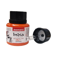 Isomars India Drawing Ink 35ml Orange