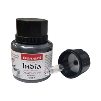 Isomars India Drawing Ink 35ml Grey