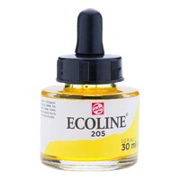 Ecoline Watercolour Ink 30ml 205 Lemon Yellow