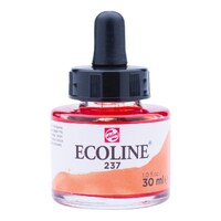 Ecoline Watercolour Ink 30ml 237 Deep Orange