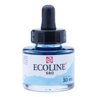 Ecoline Watercolour Ink 30ml 580 Pastel Blue