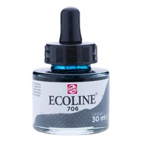 Ecoline Watercolour Ink 30ml 706 Deep Grey