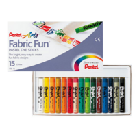 Pentel Fabric Fun Oil Pastel Set 15 