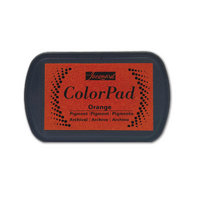 ColorPad Waterproof Ink Pad Orange
