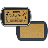 ColorPad Waterproof Ink Pad Metallic Gold