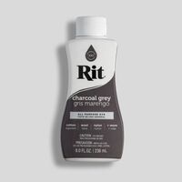 Rit All Purpose Liquid Dye 236ml Charcoal Grey