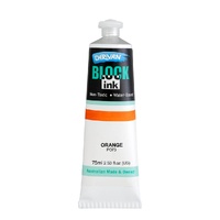 Derivan Block Ink 75ml Orange