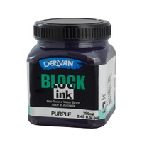 Derivan Block Ink 250ml Purple