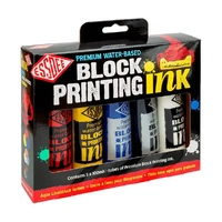 Essdee Premium Block Printing Ink Set 5 